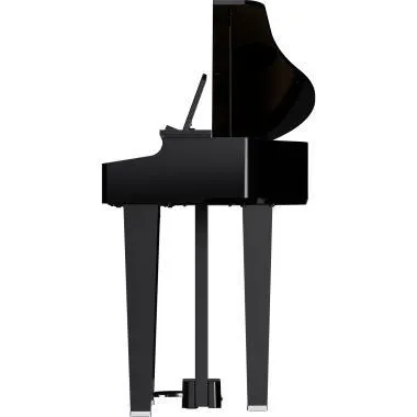 Roland GP-3-PE digitális koncertzongora, 3 lábú, keskeny fazon, fényes fekete