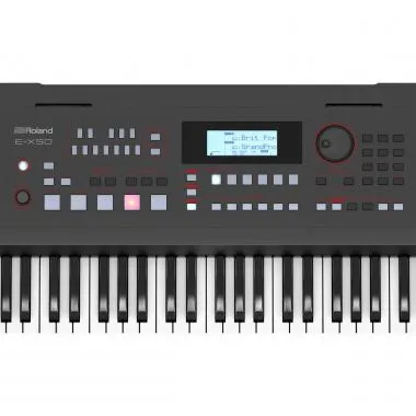 Roland E-X50 Roland kíséretautómatikás hangszer, 61 billentyűs, BASS-Reflex hangszóró, Bluetooth audio