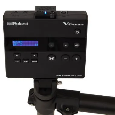 Roland TD-02K V-Drums elektromos dobszett, gumilapos, Bluetooth, nagyobb karám