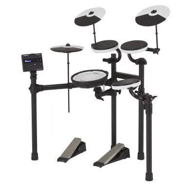 Roland TD-02KV V-Drums, hálóbőrös pergővel, Bluetooth, nagyobb karámmal