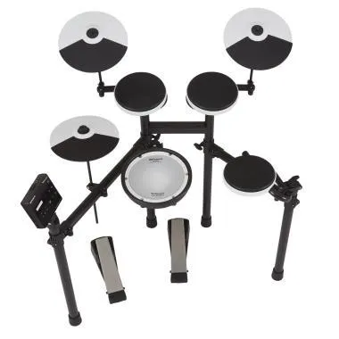 Roland TD-02KV V-Drums, hálóbőrös pergővel, Bluetooth, nagyobb karámmal