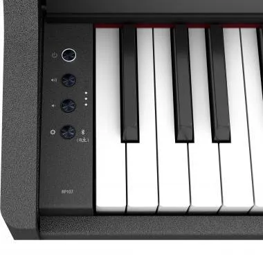 Roland RP107-BKX digitális zongora, 88 billentyűs kalapácsmechanika, 256hangos polifónia, Bluetooth, USB