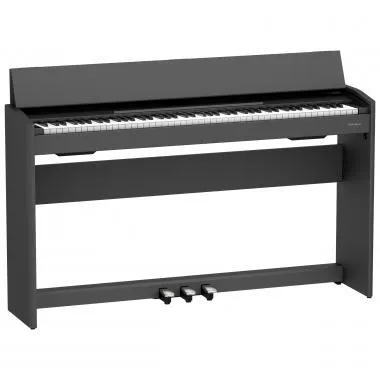 Roland F107-BKX digitális zongora, 88 billentyűs kalapácsmechanika, 256hangos polifónia, Bluetooth, USB