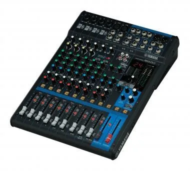 Yamaha MG12XU analóg keverőpult, 12 csatorna, kompresszor, USB, fém ház, 1 sztereó bus