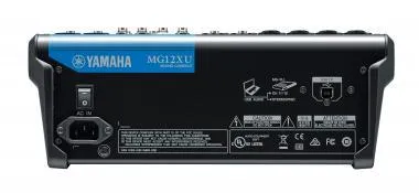 Yamaha MG12XU analóg keverőpult, 12 csatorna, kompresszor, USB, fém ház, 1 sztereó bus