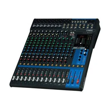 Yamaha MG16XU analóg keverőpult, 16 csatorna, kompresszor, USB, fém ház, 1 sztereó bus