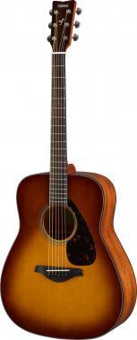 Yamaha akustická kytara Dreadnought, smrková deska, rosewood hmatník, sandburst