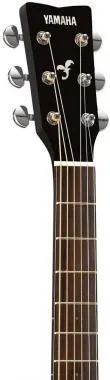 Yamaha FGX800C BLACK02 elektro-akusztikus gitár, tömör lucfenyő fedlap, rózsafa fogólap, fekete szín
