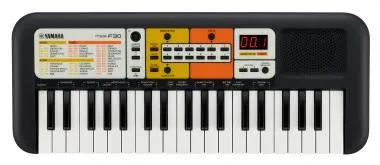 Yamaha PSS-F30 digitális szintetizátor, 37 billentyű, 120 hangszín, elemes, beépített hangszóró