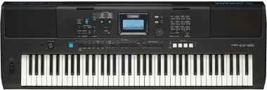 Yamaha PSR-EW425 kíséretautomatikás hangszer, 76 billentyű, USB, beépített hangszórók
