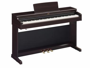 Yamaha digitální piano YDP-165R, 88 kláves, vážená mechanika, barva růžového dřeva