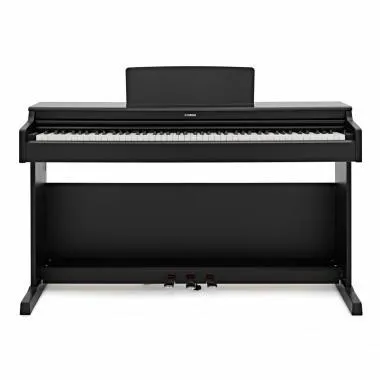 Yamaha YDP-165B digitális zongora, ARIUS, 88 billentyűs súlyozott mechanika - fekete színben
