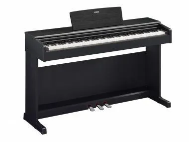 Yamaha YDP-145B digitális zongora, ARIUS, 88 billentyűs súlyozott mechanika - fekete színben