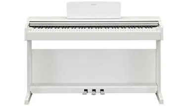Yamaha YDP-145WH digitális zongora, ARIUS, 88 billentyűs súlyozott mechanika - fehér színben