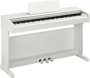 Yamaha YDP-145WH digitális zongora, ARIUS, 88 billentyűs súlyozott mechanika - fehér színben