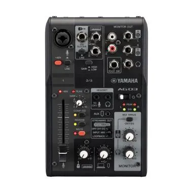 Yamaha AG03MK2 Többfunkciós 3 csatornás keverő USB audió interface