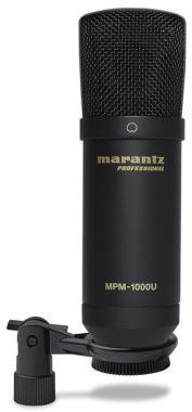 Marantz Pro mikrofon, kondenzátor, USB, studijní, vokál