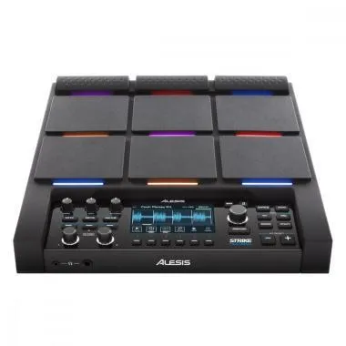 Alesis Strike Multipad hangszer, dobgép, 9 világító pad, SD kártya, sampler, looper