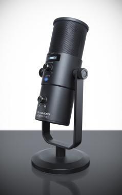 M-Audio mikrofon, kondenzátorový, USB, 4 charakteristiky, stojan