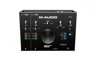 M-Audio AIR 192-8 interfész/hangkártya, 2-be/4-ki, 24-bit/192 kHz, USB/C, MIDI
