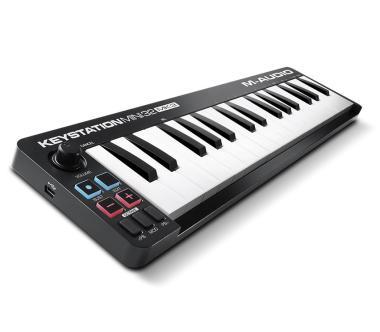 M-Audio MIDI klávesnice, 32 dotykově citlivých kláves, 3 přiřaditelné tlačítka