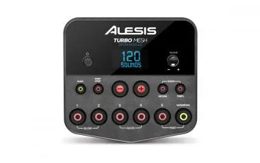Alesis Turbo Mesh Kit elektromos dobszett, 120 hang, 7 trigger, dual zone pergő, Mesh ütőfelületek