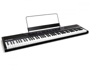 Alesis digitální piano, 88 kláves, poloviční váha, 10 zvuků, 20W reproduktor, USB-MIDI