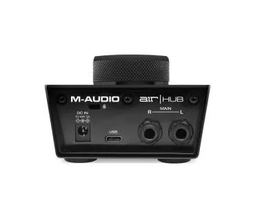 M-Audio AIR Hub interfész/hangkártya, 2-ki, 24-bit/192 kHz, USB/C, 3 hub