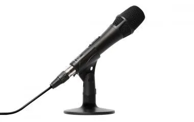 Marantz Pro M4U mikrofon, kondenzátor, USB, podcast, asztali állvány