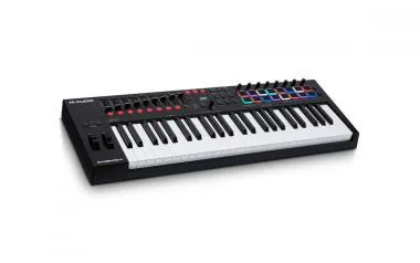 M-Audio Oxygen Pro 49 USB/MIDI vezérlő, 49 billentyű, 16 dobpad, 8 forgó-, 9 tolópotméter, OLED