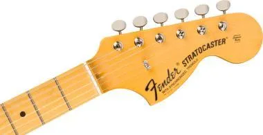 Fender JV Modified 60s Stratocaster MN, juhar fogólap, fehér koptató, Olympic White elektromos gitár