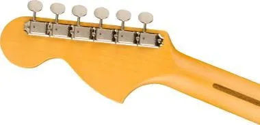 Fender JV Modified 60s Stratocaster MN, juhar fogólap, fehér koptató, Olympic White elektromos gitár