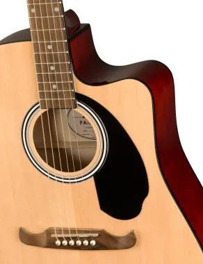 Fender FA-125CE, Diófa fogólap, natúr, elektro-akusztikus gitár
