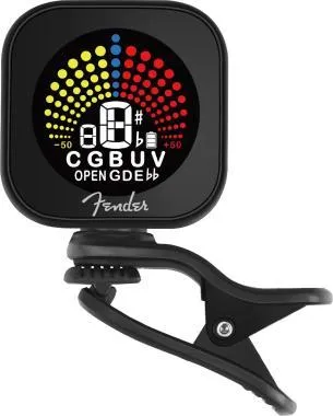 Fender Flash™ 2.0 Rechargeable Tuner, fekete, hangológép