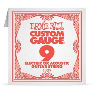 Ernie Ball Akustické struny pro kytaru, Custom Gauge 9, Ocelové