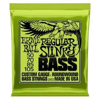 Ernie Ball 2832 Elektromos basszusgitár húrkészlet, Regular Slinky BASS, Nikkellel bevont acél, 50-105