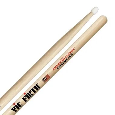 Vic Firth X5AN American Classic Extreme 5AN hickory dobverő, csepp fejtíp., nejlon fej, hossz: 419mm - átm.: 14,4mm