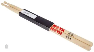 Vic Firth NROCK hickory dobverő, ovális fejtípus, hossz: 422,3mm - átmérő: 16mm, NOVA imprint