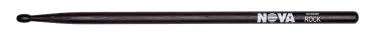 Vic Firth NROCKB hickory dobverő, ovális fejtípus, hossz: 422,3mm - átmérő: 16mm, fekete szín, NOVA imprint