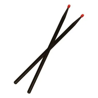 Vic Firth N5BNB hickory dobverő, csepp fejtípus, nejlon fej, hossz: 406,4mm - átmérő: 15,1mm, fekete, NOVA imprint