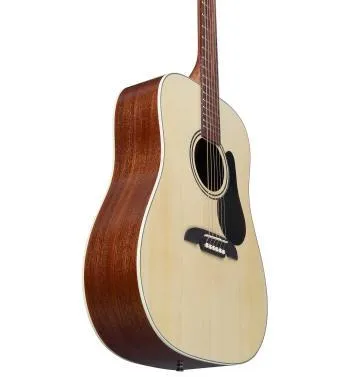 Alvarez RD26 akusztikus gitár, dreadnought forma, lucfenyő fedlap, fényes natúr színben, tokkal