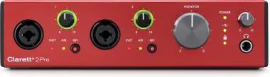 Focusrite Clarett+ 2Pre (USB-C)