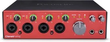 Focusrite Clarett+ 4Pre (USB-C)
