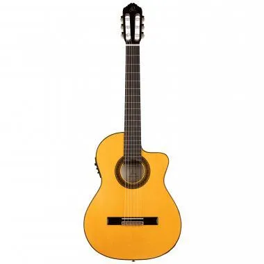 Ortega RCE270FT klasszikus flamenco gitár,4/4-es, fishman elektronika, tartozék tok