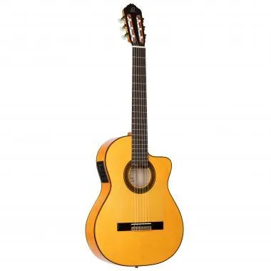 Ortega RCE270FT klasszikus flamenco gitár,4/4-es, fishman elektronika, tartozék tok