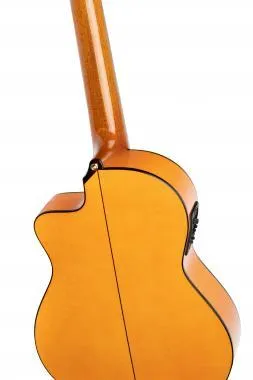 Ortega RCE270FT klasszikus flamenco gitár,4/4-es, fishman elektronika, tartozék tok