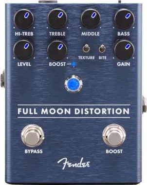 Fender Full Moon Distortion, torzító effekt pedál