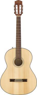 Fender klasická kytara CN-60S, nylonové struny, ořechová hmatník, přírodní