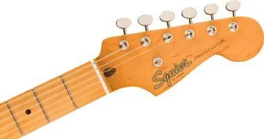 Squier Classic Vibe '50s Stratocaster, juhar fogólap, Fiesta Red, elektromos gitár