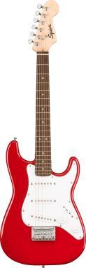 Squier Mini Stratocaster, javorová hmatník, Dakota Red, elektrická kytara